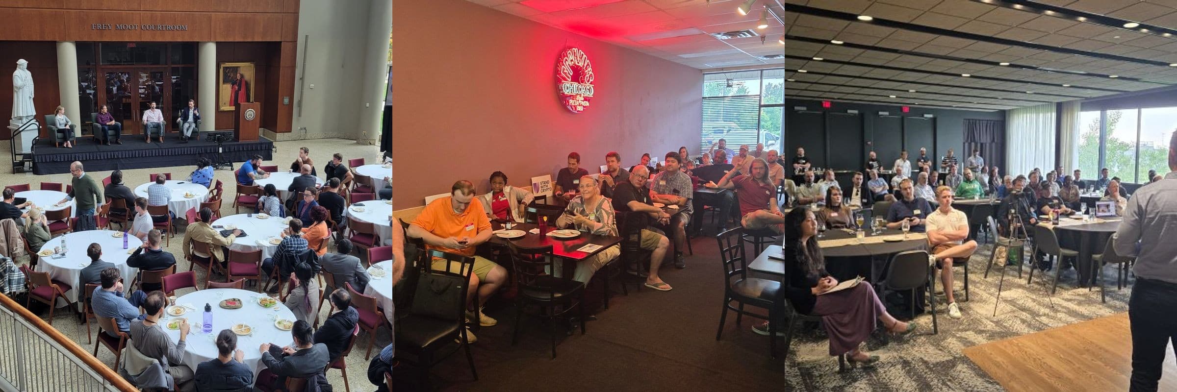 MNblockchain members at various events